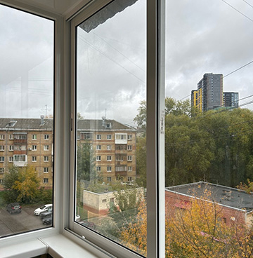 Холодное остекление балкона
